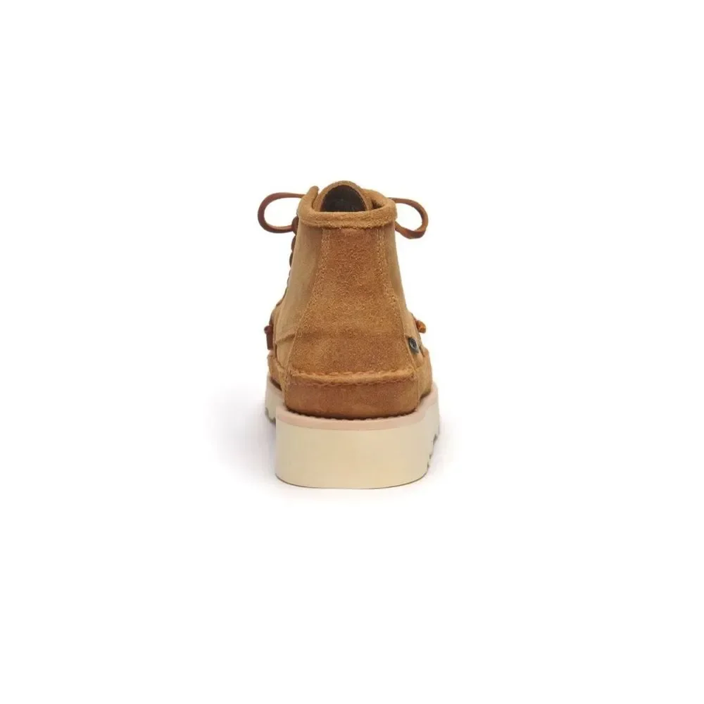 New Sebago Keuka Mid BEIGE CAMEL Size Us8